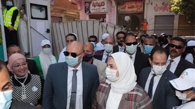 وزيرة التضامن تطلق المرحلة الأولى 
