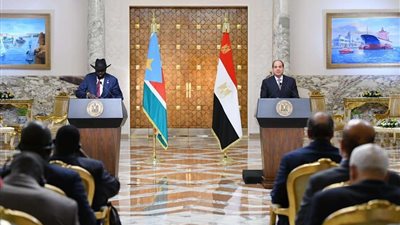 كلمة السيد الرئيس عبد الفتاح السيسي في المؤتمر الصحفي عقب المباحثات مع رئيس جنوب السودان
