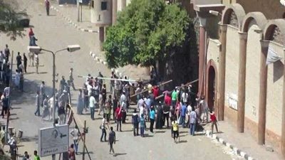 اليوم.. أولى جلسات الطعن على حرق كنيسة مارجرجس بسوهاج