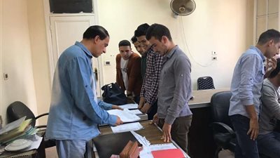 955 طالب وطالبة تقدموا لانتخابات الاتحادات الطلابية بجامعة بنها