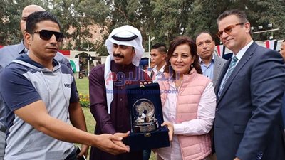 بالصور.. تكريم الفائزين بمسابقة الخيول العربي