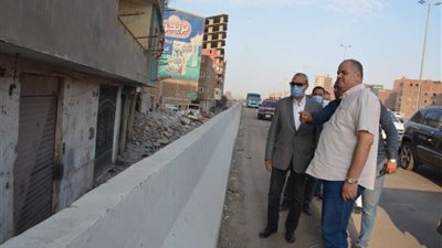 محافظ القليوبيه يوجه بإزالة مبنى تحت الإنشاء ويحيل صاحبه للنيابة العسكرية