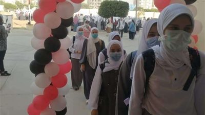 وزير التعليم يشيد بمدرسة ثانوية بالمنوفية لحسن أستقبال العام الدراسي