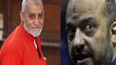 محاكمة بديع والبلتاجي فى قضية أحداث المنصة اليوم