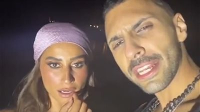 دينا الشربيني وحسن أبو الروس يغنيان 