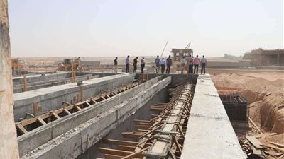 وزير الإسكان يتابع الموقف التنفيذي لمشروع توسعات محطة معالجة الصرف الصحي