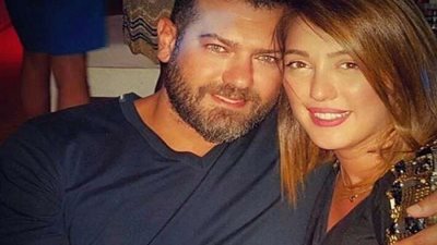 شاهد.. أول ظهور لابنة كندة علوش وعمرو يوسف 