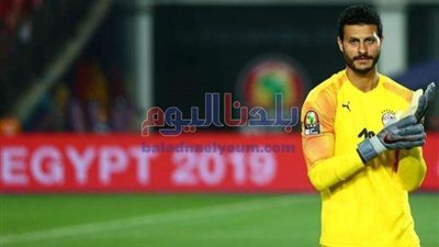 قبل مباراة النيجر.. استبعاد الشناوي من مران الأهلي 