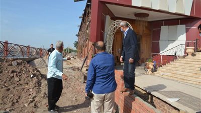 محافظ القليوبية يتابع عدد من المشروعات بمدينة بنها