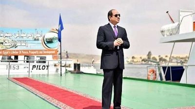 السيسي يتصدر الأنباء العالمية بشان الرقعة الزراعية