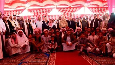 القوات المسلحة تفتتح تجمعا حضاريا تنمويا متكاملا بوسط سيناء