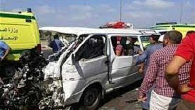 نيابة جنوب الجيزة تحقق في واقعة مصرع شخصين واصابة آخرين في حادث الطريق الدائري