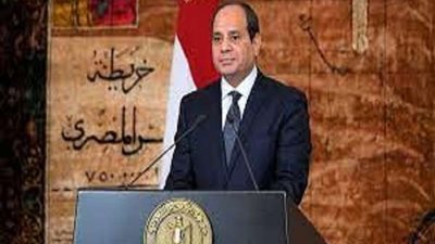 السيسي يوفد مندوبًا للتعازي في وفاة حرم رئيس محكمة الإستئناف