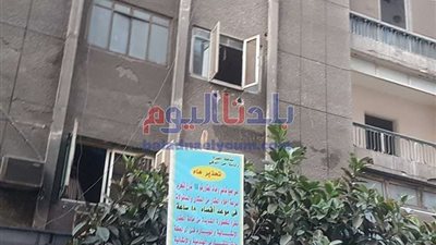 الجيزة تبدأ إزالة عقار الدقي المائل بعد إخلائه من السكان