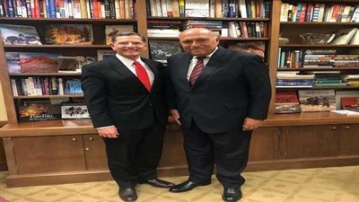 وزير الخارجية يبحث مع سيناتور جمهوري آخر مفاوضات سد النهضة