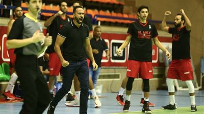 أحمد الجارحي: الفوز على الزمالك خطوة مهمة للفوز بكأس السلة