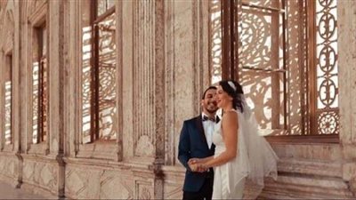 شاهد.. الصور الأولى لعقد قران بطلة مسلسل 