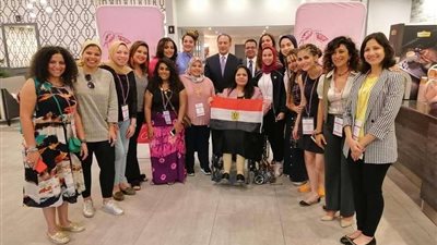 السفير المصري بجنوب أفريقيا يلتقي رائدات أعمال مصريات