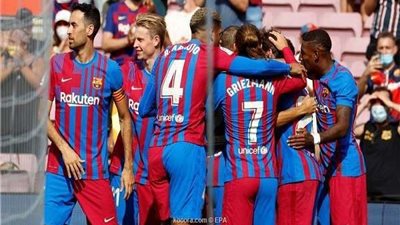 أجويرو على رأس قائمة برشلونة لمواجهة ريال مدريد في الكلاسيكو