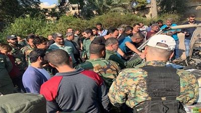 قتلى وضحايا في إستهداف مسيرة تركية لسيارة مدنية في سوريا