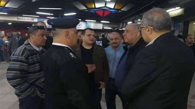 الأمن يواصل رصد مخالفات بمترو الأنفاق ومحطات السكك الحديدية