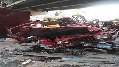 مصرع طفل وإصابة 2 في حادث بسوهاج