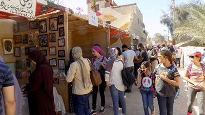 محافظ الفيوم يفتتح فعاليات المهرجان السنوي التاسع للفخار بقرية تونس