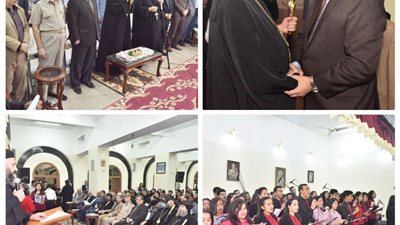 سكرتير محافظ أسيوط يشهد حفل تجليس 