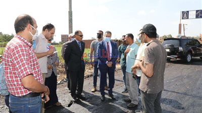 محافظ المنوفية يفتتح مدرسة الشهيد جودة الإبتدائية ويتابع أعمال رصف وتطوير طريق تلا