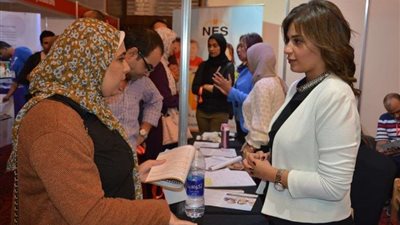 إقبال كبير من الزائرين على جناح مدارس النيل المصرية بمعرض Kids Expo (صور)