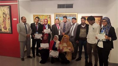 اتحاد شباب العرب للإبداع يشارك في المعرض الدولي الرابع للفن التشكيلي