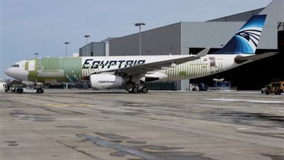 وصول الطائرة الثالثة من طراز الإيرباص A330-200P2F إلى مطار القاهرة