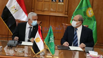 رئيسا جامعتي المنوفية والدلتا التكنولوجية يوقعان بروتوكول تعاون مشترك لتبادل الخبرات