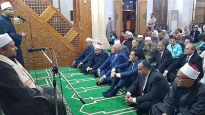 محافظ الوادي الجديد يشهد احتفالية المولد النبوي الشريف