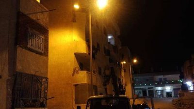 المعداوي: إنارة شارع المحطة وعمارات إسكان الشباب بـ