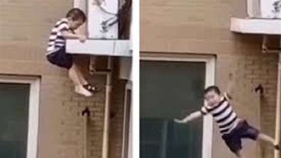 أثناء اللهو.. مصرع طفل سقط من الطابق الخامس بالهرم