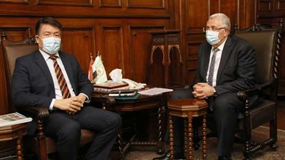 وزير الزراعة يستقبل المدير العام للمنظمة الإسلامية للأمن الغذائي