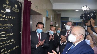 وزير التعليم العالي يفتتح أحدث عمليات تطوير مستشفى أبو الريش 