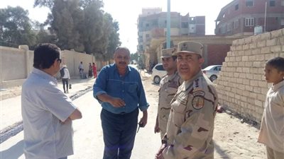 المعداوي: بدء تنفيذ أعمال إعادة الشئ لأصله بشارع الإمام مالك بمطروح