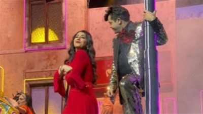 الصور الاولى من مسرحية سلام مربع لـ محمد هنيدي وأيتن عامر