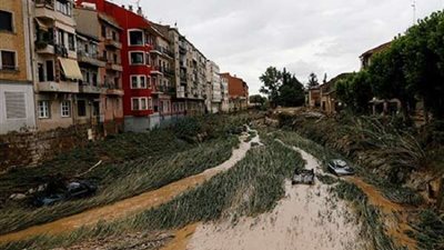 بالفيديو.. غرق مدينة البندقية الإيطالية بسبب الفيضانات