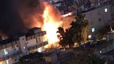 شاهد.. 3 انفجارات داخل قاعدة عسكرية جنوب تركيا