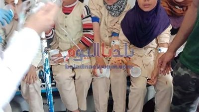 ارتفاع عدد الطلاب المصابين بتسمم غذائي في بني سويف إلى 150