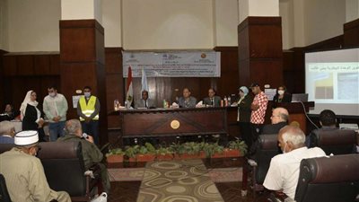 محافظ أسيوط يشهد جلسة التشاور بمركز أسيوط لمناقشة مشروعات الخطة الاستثمارية للعام المالي (2022 – 2023)