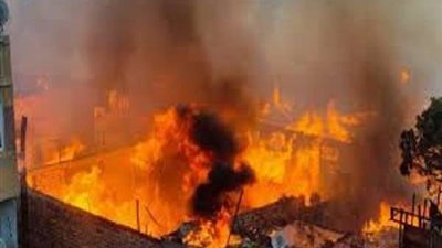 السيطرة على حريق شقة سكنية بأكتوبر