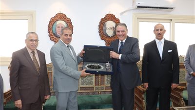 السفير السعودي بالقاهرة يزور جامعة الأزهر لبحث التعاون المشترك