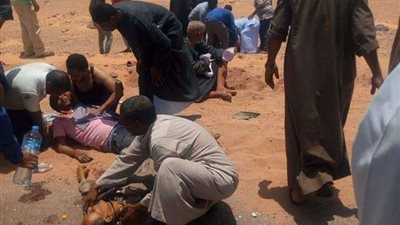 إصابة 4 أشخاص في حادث تصادم بسوهاج