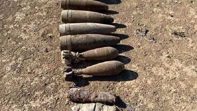 ضبط صاروخ طائرات وعدد من المقذوفات بإحدى محافظات العراق