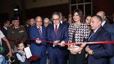 وزيرة الهجرة تشارك في الاحتفال بمرور 117 عامًا على إنشاء المتحف المصري