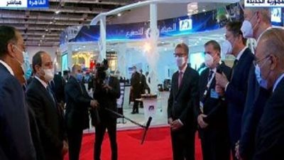 الرئيس السيسي يلتقي السفير الألماني ومسئولي شركة سيمنز